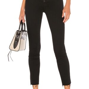 MOTHER pixie ankle fray